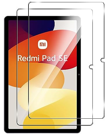 Fitudoos [2 Pièces] Verre Trempé pour Redmi Pad SE 2023 11 Pouce,Protecteur d'écran Tablette Film,sans Bulles d'air,Ultra Résistant,Rayures Protection.