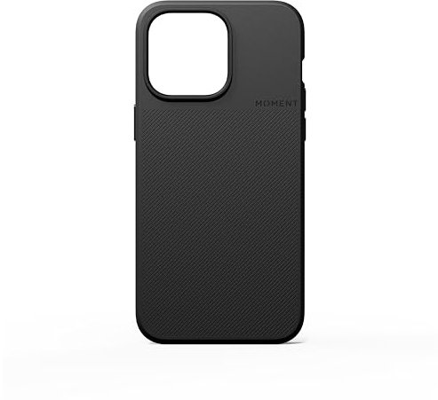 MOMENT Camera Case for iPhone 15 Pro Max | MagSafe | Kompatibel QuickLock Filters T-Series Lenses (Drop-In Mount separat erhältlich) | Schwarz