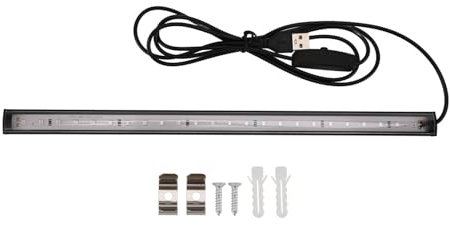 Black Light with Remote, 5V UV LED Blacklight Bar Glow in The Dark Party Supplies for Glow Party Halloween Decorations Christmas Stage Lighting