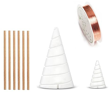 Wisyurt Filo di Rame Puro al 99,9% per Antenna da Giardinaggio per Elettrocoltura, di Avvolgimento per Piante da Giardino In Coltivazione Elettrocoltura di Alta Qualità