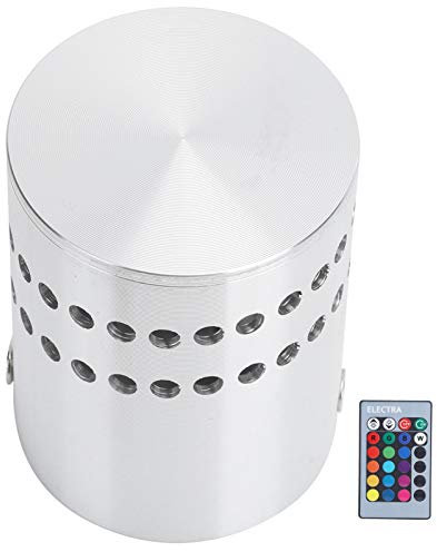 YWBL-WH Deckenleuchte, Spiralförmige LED-Wandleuchte, 3 W, Aluminium-Wandleuchte, Deckenleuchte, Bunte RGB-Spiralloch-Wandleuchte, LED-Deckenleuchte, Innenwand, Wandleuchte