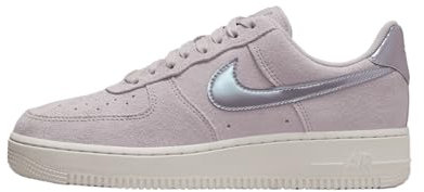 Nike Damen WMNS AIR Force 1 '07 SE Sneaker, Platinum Violet Lt Violet Ore, 40.5 EU