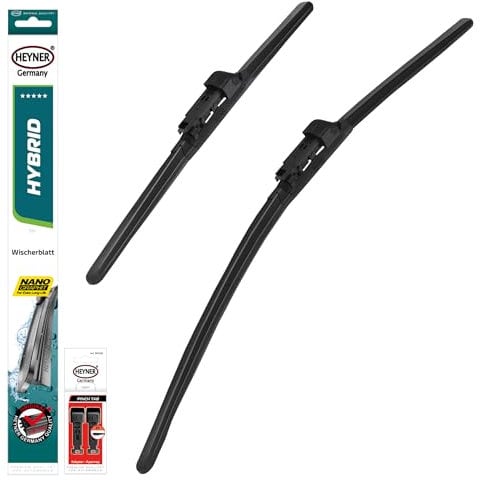 HEYNER® Scheibenwischer komp. mit BMW X1 (11.2009-06.2015) HYBRID Flachbalkenwischer
