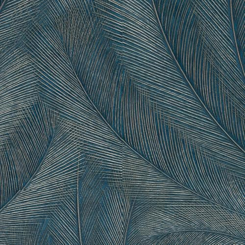 Vliestapete 10476-19 Tapete Blumen Floral 0.53 x 10.05 m Erismann Elysium Türkis