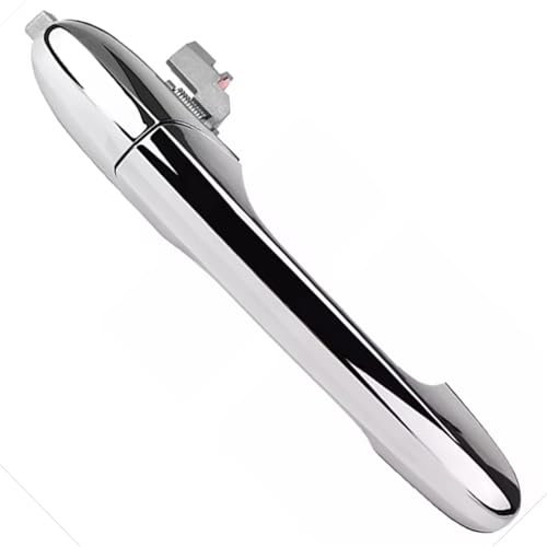 WTXXGQ for Fiat 500 2012-2019 Chrome Car Exterior Door Handle Front Left/Right 68069943AB 68069942AB Car Exterior Door Handle Replacement(Front Right)
