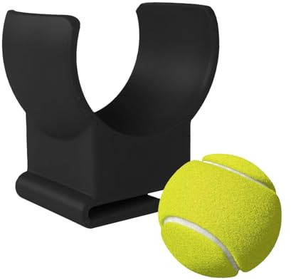 Tktouci Tennisball Gürtelhalter Klemme - Tennisballhalter Gürtelclip Bauchgurt - Sicherer Griff Sporthalter Für Anfänger Fitness Enthusiasten Spieler Sportler
