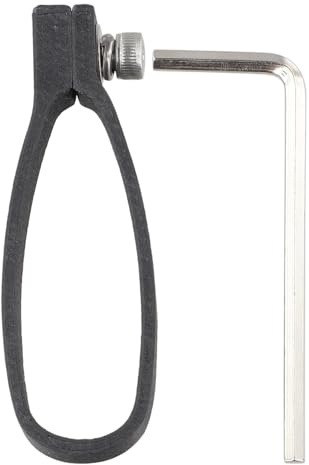 FUANA for Cervelo S5 S3 S2 Frame Mount for Cycling Race Number Plate, Black Carbon Fiber Road Bike Accessory, 50.5 x 17.4mm, 7g