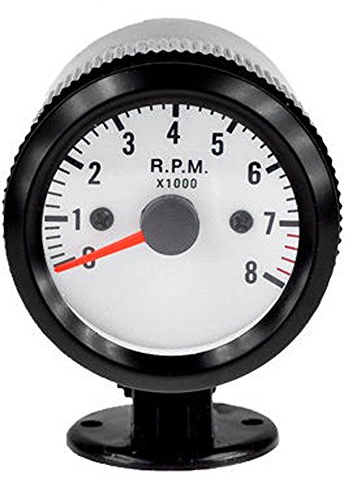 Mintice™ 2 52mm Auto Drehzahlmesser Anzeige Universal Licht Anzeige Instrument RPM Gauge Messgerät
