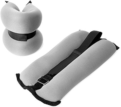 Tone Fitness Unisex-Erwachsene Cap Barbell Knöchel-/Handgelenkgewichte, GRAU, 2 lb