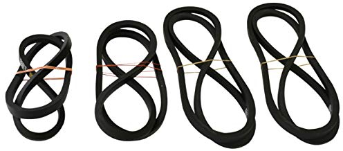 SECURA Keilriemen Set kompatibel mit MTD Pinto | Bj 2003-2007 | 754-0494 754-0493 754 0495