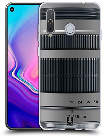 Head Case Designs Prime Camera Lens Soft Gel Case Compatible With Samsung Galaxy A8s (2018)