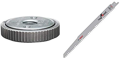 Bosch Professional Schnellspannmutter SDS Clic GWS, passend für alle Winkelschleifer & Säbelsägeblatt S 1531 L (240 mm, 5 Stück), 2608650676