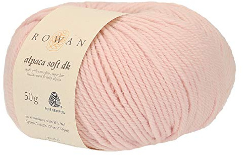 Rowan Hand Knitting Yarn, Wool Blend, Blossom, One Size