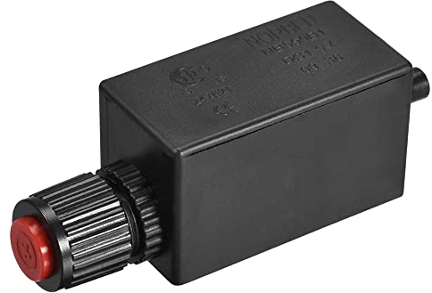 sourcing map Generador de chispa 2 salidas Gas Grill/Calentador Encendedor Encendedor Pulsador, Reemplazo Electrónico del Módulo de Encendido