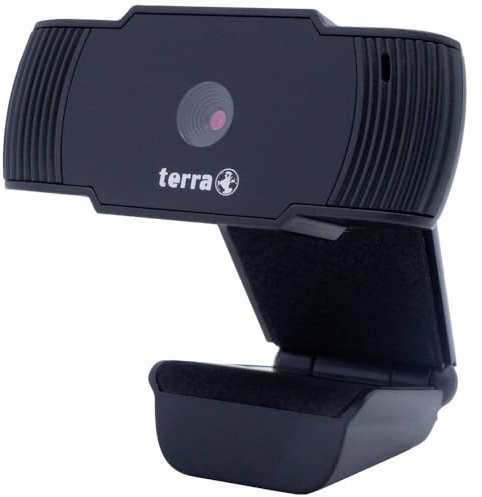 TERRA Easy Webcam HD 1280 x 720 Pixel Klemmhalterung, Standfuß