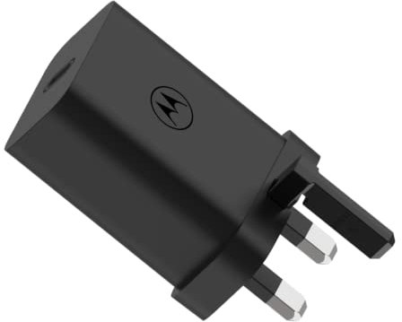 Motorola Chargers - TurboPower 30W USB-PD Mains Wall Charger/Power Adapter with 1m USB-C to USB-C cable.