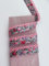 Designer Popeline Schrägband Blümchen Mit Spitze Baumwolle OEKO-TEX Made in Holland (Rosa)