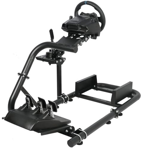 Dardoo G920 Racing Simulator Cockpit Adjustable Fits for Logitech G29 G920 G923, Thrustmaster T300RS TX, Fanatec PC PS4 Xbox, Stable Sim Racing Rig Without Wheel, Pedal and Handbrake
