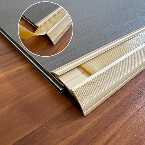 Alfombra a LVT/vinilo/baldosa/madera/laminado, tira de transición antideslizante de aluminio, barra de piso de puerta, cubierta de alfombra, perfil de rampa de umbral de 5 a 10 mm, borde de suelo 900