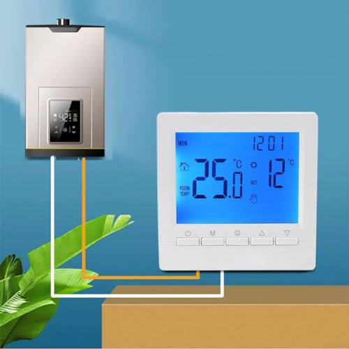 Termostato, Touch Screen per Tuya Smart Temperature Controller,Termostato programmabile per riscaldamento a pavimento, Termostati digitali manuali
