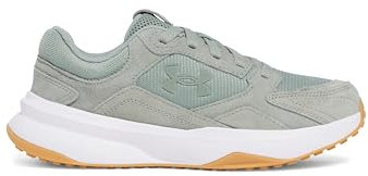 Under Armour Edge Suede Trainers Mens, Silica Green White Silica Green, 41 EU
