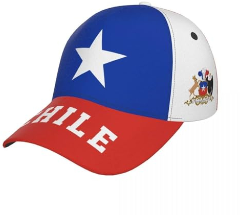 Einfarbige Trucker-Kappe Im Vintage-Stil – Punk-Unisex-Baseballkappe Mit Chile-Flagge Für Den Außenbereich, Verstellbare Papa-Mütze Mit Chile-Pride-Motiv Für Erwachsene, Damen Und Herren, Hip-H