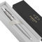 Parker Jotter Ballpoint personalised parker pen engraved In Classy Gift Box Ideal Birthday or Fathers Day Gift Perfect For Men & Women Engraved Parker Pen With Laser Engraving (Grey)