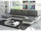 Easy4You Fly Grau/Weiß Ecksofa U-Form 332 x 72 x 140 cm mit Schlaffunktion und Stauraum - Schlafsofa mit Bettkasten - Moderne Wohnzimmermöbel – Stoff: Mikrophase 27/31