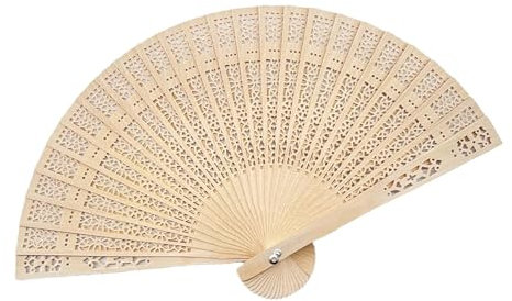 Personalisierte Dekorative Faltfächer, Faltbare Handfächer Aus Sandelholz, Faltbarer Chinesischer Fächer, Faltbarer Handfächer Aus, Partys Oder Andere Veranstaltungen Im Freien