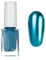 Blue Nail Polish, Metallic Blue Nail Varnish, 3D Mirror Chrome Nail Polish, Long Lasting Quick Drying for Holographic Nail Art, Metallic Effect French Manicure DIY, No UV Needed