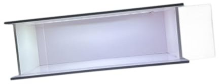 Dickly Vitrine aus Acryl, Figurenständer mit Lichtern, Aufbewahrungsschrank für Figurendisplays zum Sammeln von Figurenmodellen