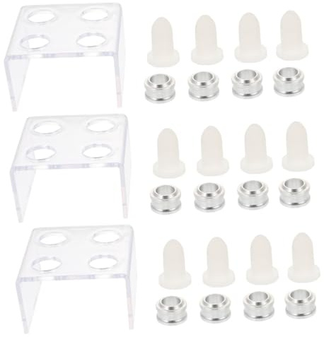 TOVINANNA 3sätze Lippenstift Mit Silikonformen Verschiedene Lipstick Gießformen Mit Ringen Für Lippenstiftrohre Einfach Selbst Lipgloss Herstellen