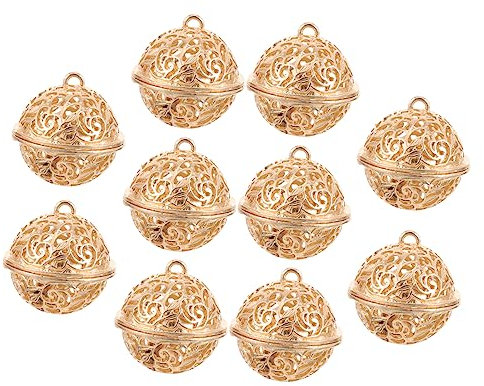 BRIGHTFUFU 10pcs Outdoor Camping Alarm Bell Anti-laut Laut Glocken-Rucksack Alarmglocke Delikate Bell