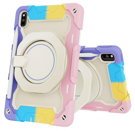 Bolsas y fundas para tabletas y PC Kids Case Compatible with Huawei MatePad 10.4 2022/2020 Released 10.4 inch 2022 Tablet Cover,Heavy Duty Shockproof TPU Case Kickstand Rugged Protective Case with Sho