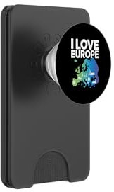 I Love Europe Map Iconic Sehenswürdigkeiten PopSockets PopWallet für MagSafe