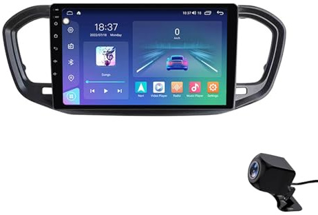 Generisch Android 12 Auto GPS Navigation Autoradio Stereo für Lada Vesta 2023 HD Touchscreen Auto Audio mit Rückfahrkamera Kabellos Carplay SWC