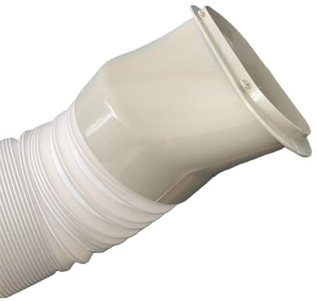 Flat AC Vent Schlauchverbinder, Air Conditioner Exhaust Schlauchkuppler, Multifunktionale Air Conditioner Vent Tube Replacement Fitting For Apartment Schlafzimmer Restaurant Hotel