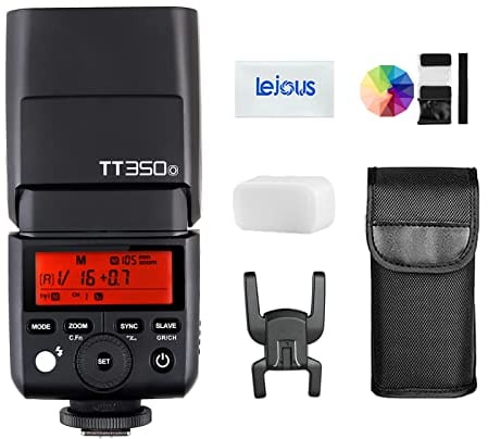 Godox TT350O Mini TTL Blitz Speedlite, 2.4G HSS 1/8000s GN36 für Olympus Kamera E-P5 E-P3 Pen-F E-M10II E-M5II E-M1 E-PL8 Panasonic DMC-GX85 DMC-G7 DMC-GF1 DMC-LX100