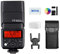 Godox TT350O Mini TTL Blitz Speedlite, 2.4G HSS 1/8000s GN36 für Olympus Kamera E-P5 E-P3 Pen-F E-M10II E-M5II E-M1 E-PL8 Panasonic DMC-GX85 DMC-G7 DMC-GF1 DMC-LX100