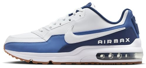 NIKE Herren Air Max Ltd 3 Sportschuh, White White Coastal Blue Star, 47.5 EU
