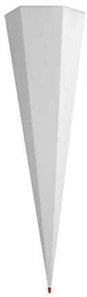 Roth Schultüte Rohling ohne Verschluss 85 cm eckig mit Roth Spitze