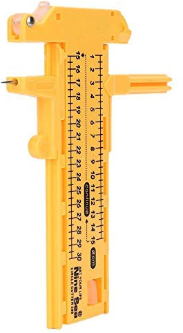 508 Premium Klasse Kompass Kreisschneider Kreisschneide Werkzeug Papierschneider Rotationskompass Kreisschneider Papier Karton Gummi Leder Kunsthandwerk Werkzeug