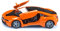 siku 2348, BMW i8 LCI Sports Car, Orange,Black, Metal,Plastic, 1:50, Functional doors, Removable tyres