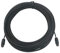 Toslink - Cavo audio digitale SPDIF in fibra ottica di 10 m, colore: nero 25 m Nero