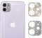 AiMok [2 Pack Camera Lens Protector Compatible with iPhone 11, Bling Diamond Crystal Lens Protective Decoration Sticker Cover for iPhone 11 (Silver+Rose Gold)