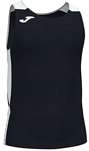 Joma Camiseta Tirantes Record II Negro Blanco, L