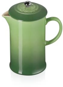 Le Creuset Stoneware Cafetière French Press with Stainless Steel Plunger, 1 Litre, Serves 3-4 Cups, Bamboo, 60706084080003