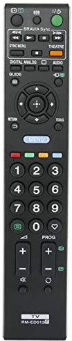 VINABTY RM-ED013 Telecomando Sostituito Adatto Per Sony Bravia TV KDL-52V4000 KDL-46V4000 KDL-40V4000 KDL-40L4000 KDL-40V4230 KDL-40V4210 KDL-40S4010 KDL-40S4000 KDL-40U40xx KDL-40U4000