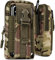 ONEFLOW Survival Case für Nokia 3310 (2017) Handy Gürteltasche aus Nylon mit Karabiner, Taktische EDC Tasche mit Gürtel Halterung, Handyhülle Outdoor Handytasche, Camo Grün