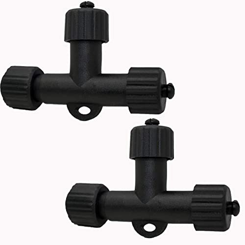 yowin Wasserdichte Splitterverbinder für Lichterketten, 2 Pin Verteiler Weihnachtsbeleuchtung für Saiten, Netz, Eiszapfenlichtern (6-Wege-Splitter)